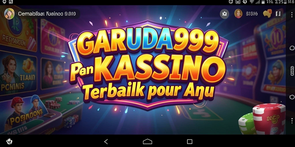 Tampilan menarik dari gameplay Kasino di GARUDA999.