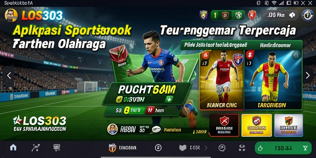 Screenshot gameplay LOS303 yang menunjukkan tampilan taruhan olahraga yang dinamis.