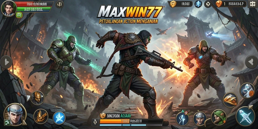 Screenshot MAXWIN77 menunjukkan aksi seru dan mendebarkan.