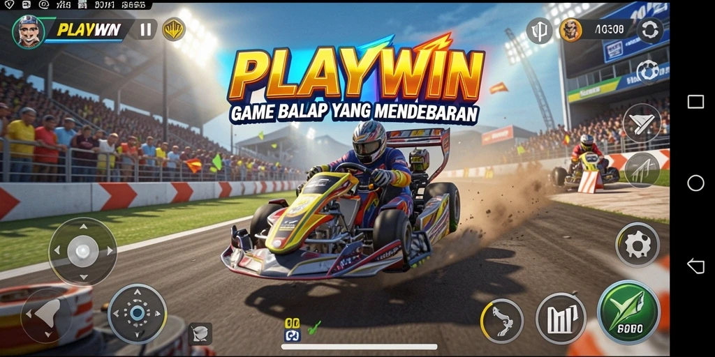 Gameplay balap seru dengan grafik menakjubkan dan kendaraan kustom.