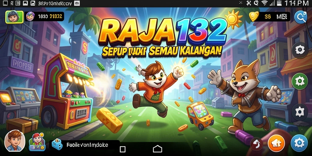 Tampilan gameplay seru dalam RAJA132 dengan tantangan yang menegangkan.